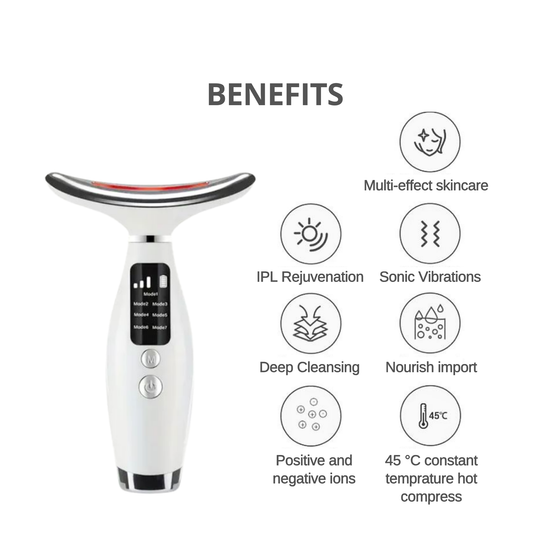 BUKHIRA™ Glow Lift Neck & Face Massager